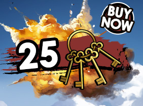 Treasure chest key