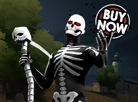 Screamin Skeleton Set