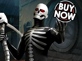 Screamin Skeleton Set