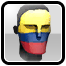 Значок: Colombia War Paint