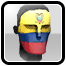 Значок: Ecuador War Paint