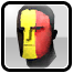 Значок: Belgium War paint