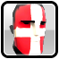 Значок: Denmark War Paint