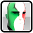 Значок: Italy War Paint