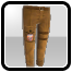 Значок: Brown Patched Light Trousers