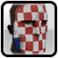 Значок: Croatia War Paint