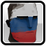 Значок: Russia War Paint