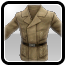 Значок: Brown Gunner Coat