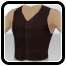 Значок: Burgundy Pinstriped Vest