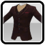 Значок: Burgundy Pinstriped Jacket Vest