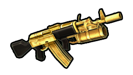 Golden AK74-30 Battle Rifle