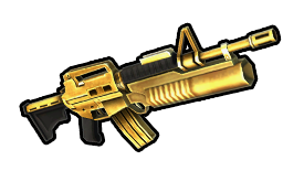 Golden M16-203 Battle Rifle